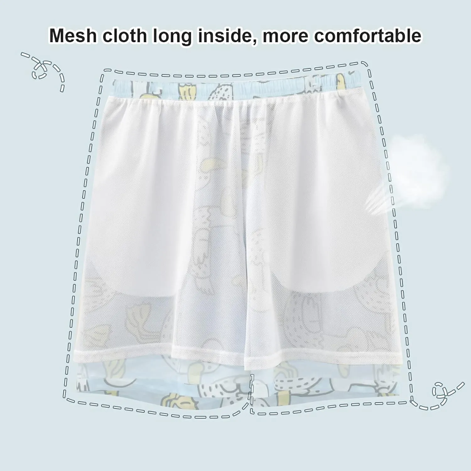 Men's Swim Trunks Quick Dry Swimming Shorts with Pocket Pancake in Frying Pan Swimsuit Trunks