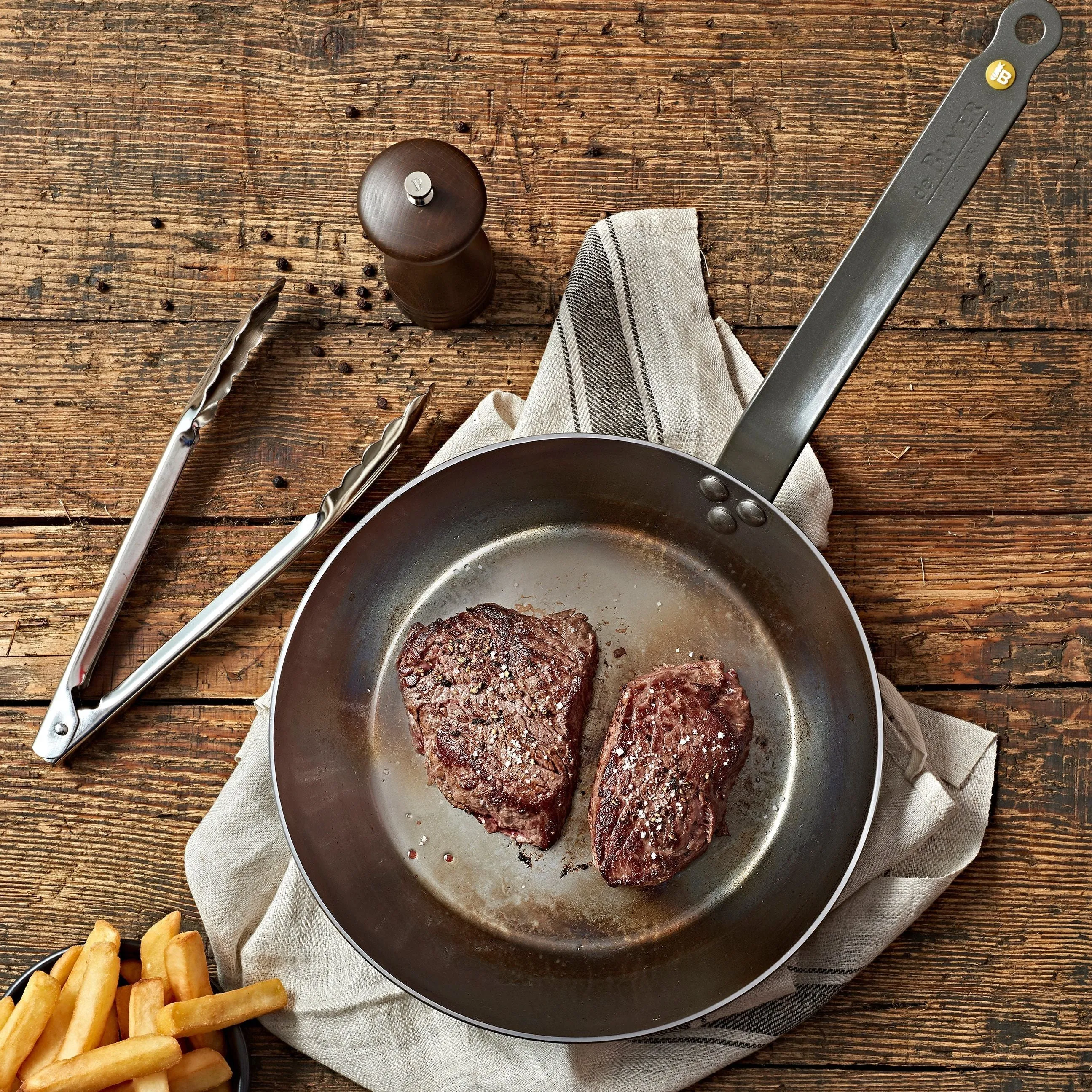 MINERAL B Classic Carbon Steel Fry Pan