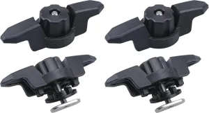 MIZUGIWA Line Cleat for Kayak Track Mount,Kayak Anchor Cleat,Track Mount Line Cleat for Rail Mount Kayak Fishing Accessories
