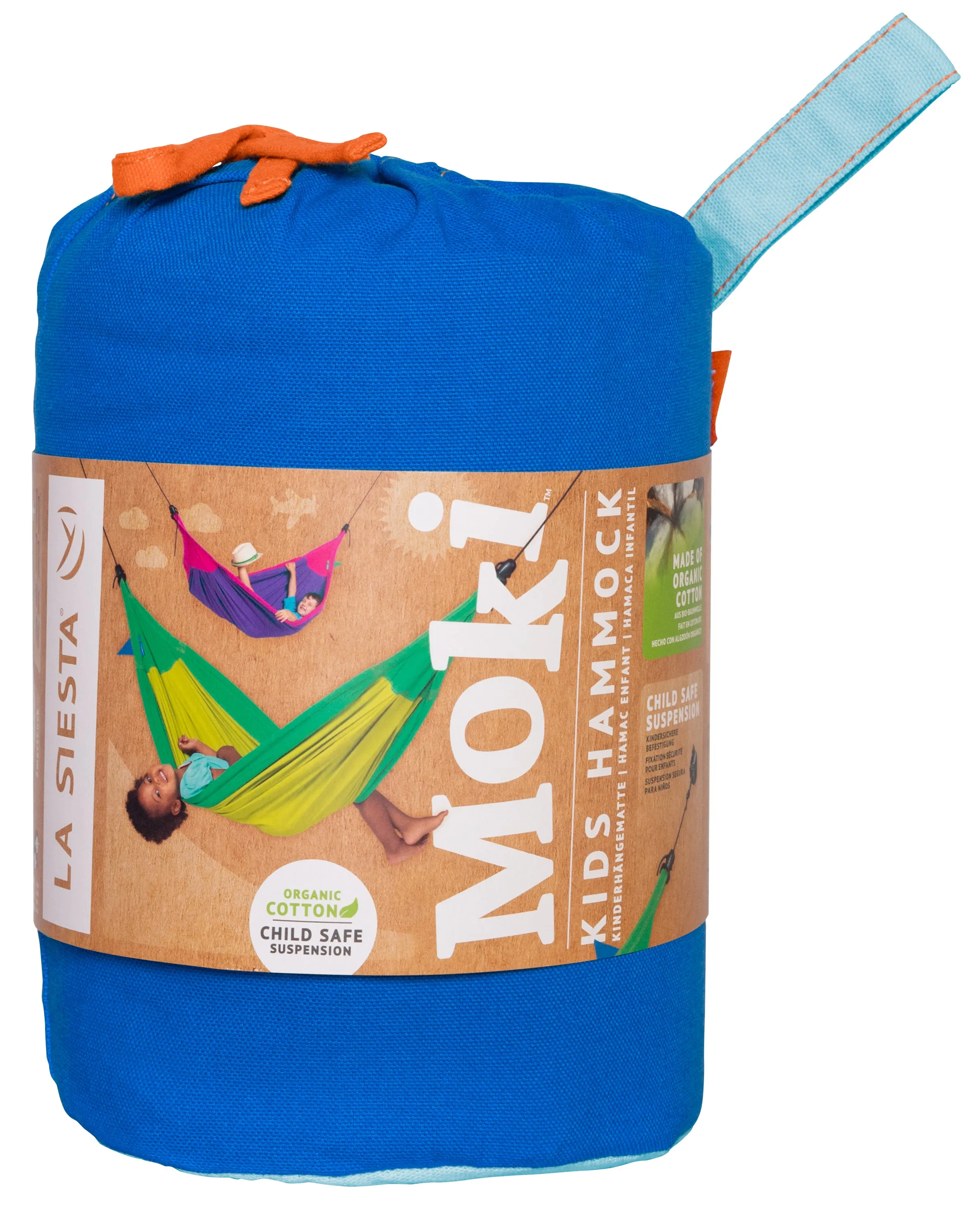 Moki Dolphy - Organic Cotton Kids Hammock with Suspension