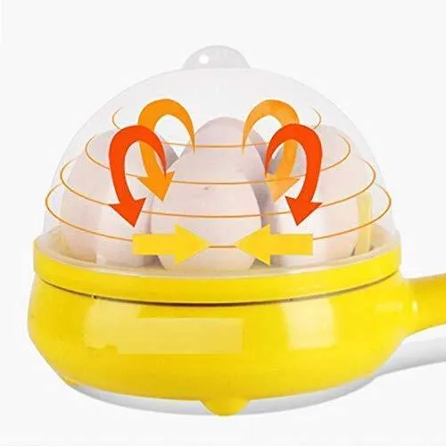 Multi-Functional Electric Egg Frying Pan with Boiler