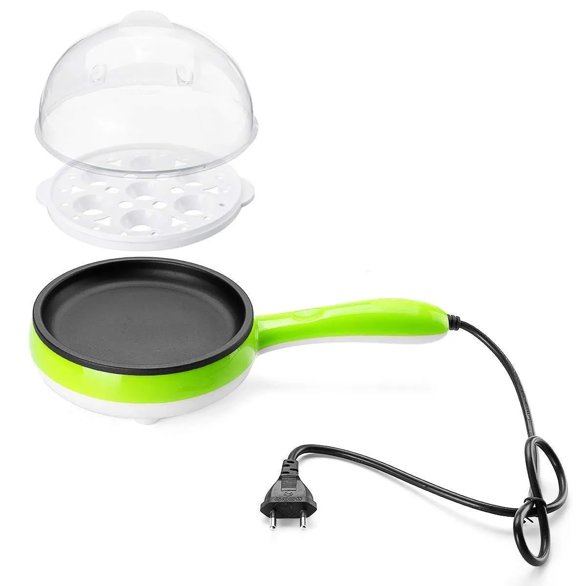 Multi-Functional Electric Egg Frying Pan with Boiler