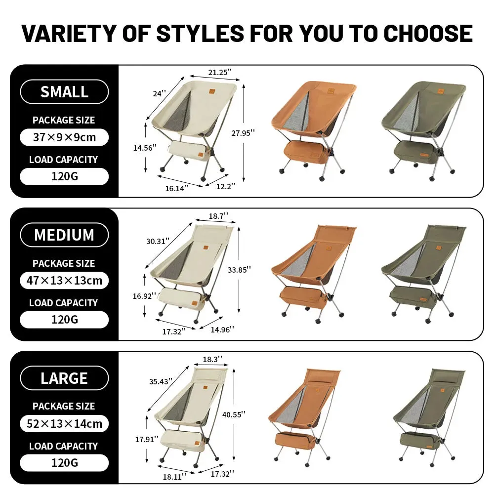 Naturehike Ultralight Folding Camping Chair for Outdoor Activities