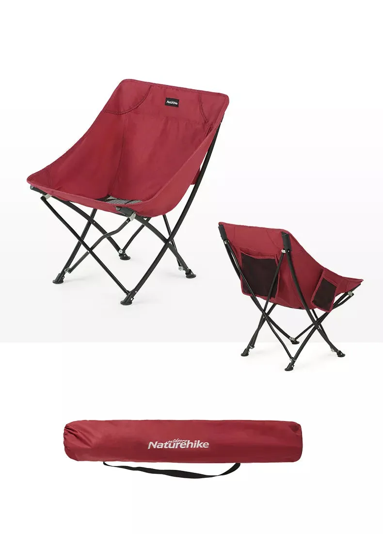 Naturehike YL04 outdoor Portable Light Weight Folding Moon Chair for Fishing Beach Camping Drawing Picnic