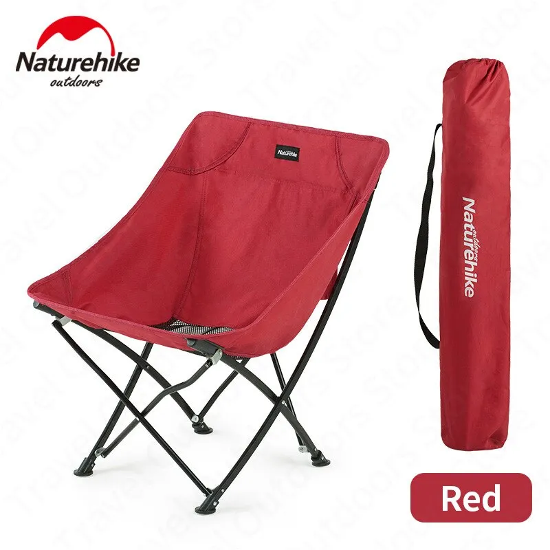Naturehike YL04 outdoor Portable Light Weight Folding Moon Chair for Fishing Beach Camping Drawing Picnic