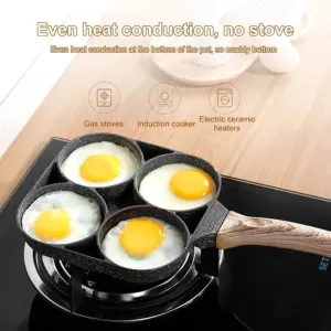 Non-Stick 4 hole Egg Frying Pan