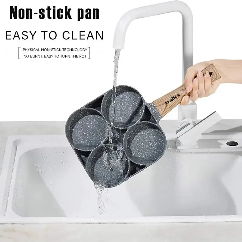 Non-Stick 4 hole Egg Frying Pan