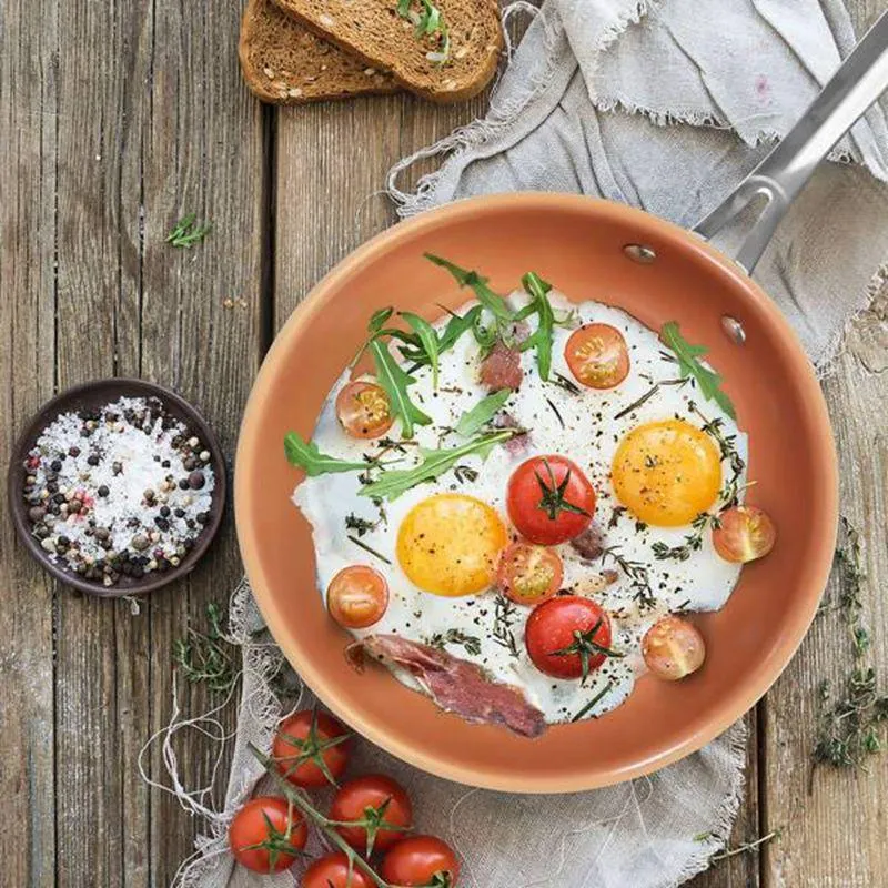 Non-Stick Copper Frying Pan