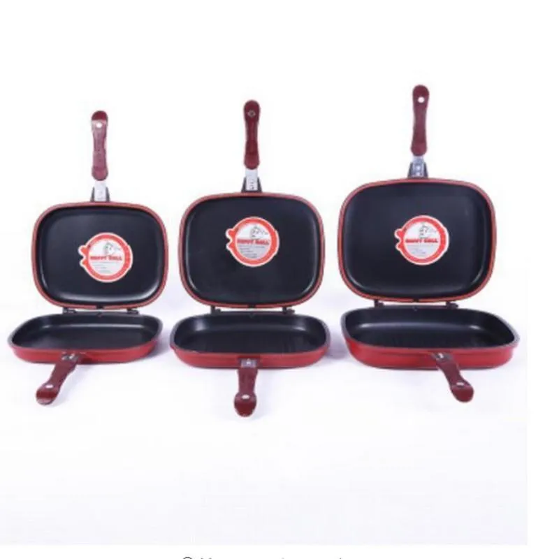 Non-Stick Double-Sided Grill Pan