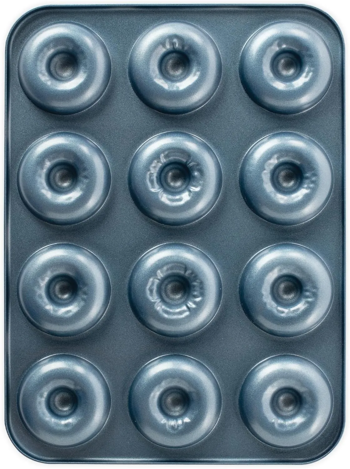 Nordic Ware Formed Mini Donut Pan, 12 Cavities, Twilight Blue