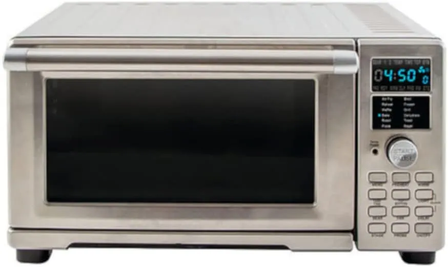 Nuwave Bravo XL Silver 1728 cu. in. Programmable Digital Air Fryer w/Baking Pan - Total Qty: 1