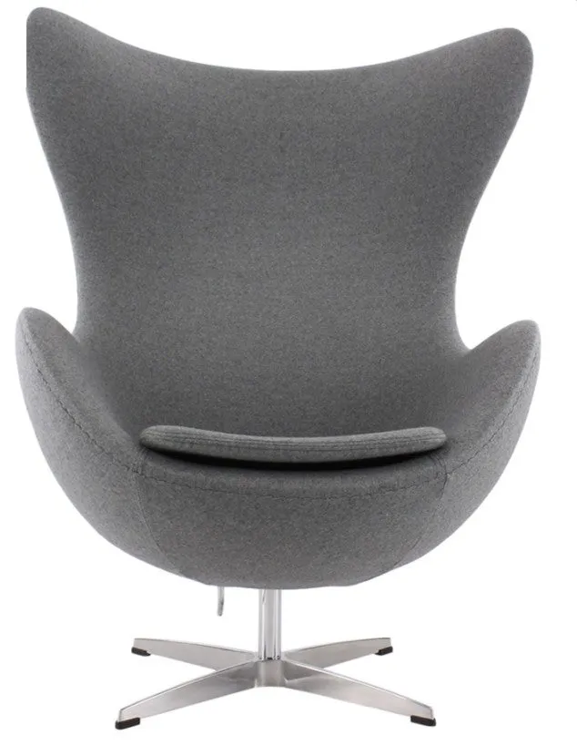 Offer expires soon Gray Lounge Chair, Balloon Excellent aftercare