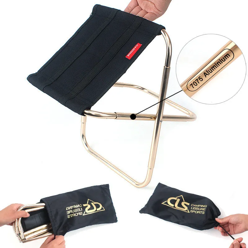 Outdoor Aluminum Folding Fishing Chair