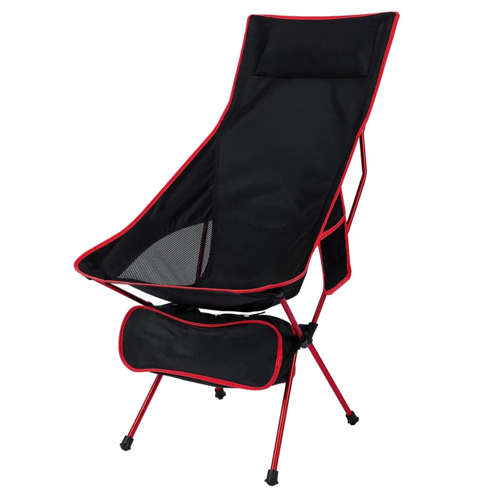 Outdoor Chair Fishing for Hiking Backpacking Deck Beach Lightweight Comprehensive assistance Best seller Folding Chair Lounge Portable Backrest HooRu Chairs Camping