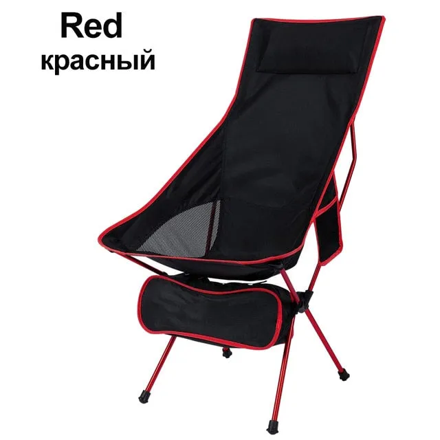 Outdoor Chair Fishing for Hiking Backpacking Deck Beach Lightweight Comprehensive assistance Best seller Folding Chair Lounge Portable Backrest HooRu Chairs Camping