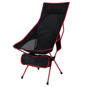 Outdoor Chair Fishing for Hiking Backpacking Deck Beach Lightweight Comprehensive assistance Best seller Folding Chair Lounge Portable Backrest HooRu Chairs Camping