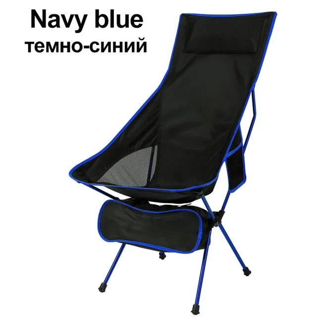 Outdoor Chair Fishing for Hiking Backpacking Deck Beach Lightweight Comprehensive assistance Best seller Folding Chair Lounge Portable Backrest HooRu Chairs Camping