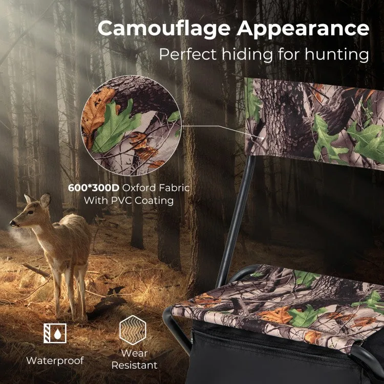 Outdoor Folding Camping Chair with Storage Bag - Suitable for Hiking, Fishing, Camping, and Picnics