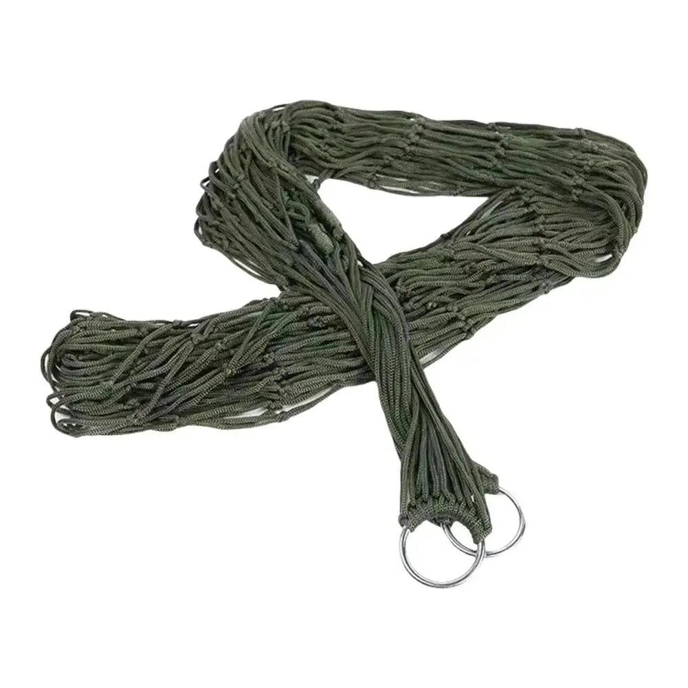 Outdoor Green Mesh Net Hammock