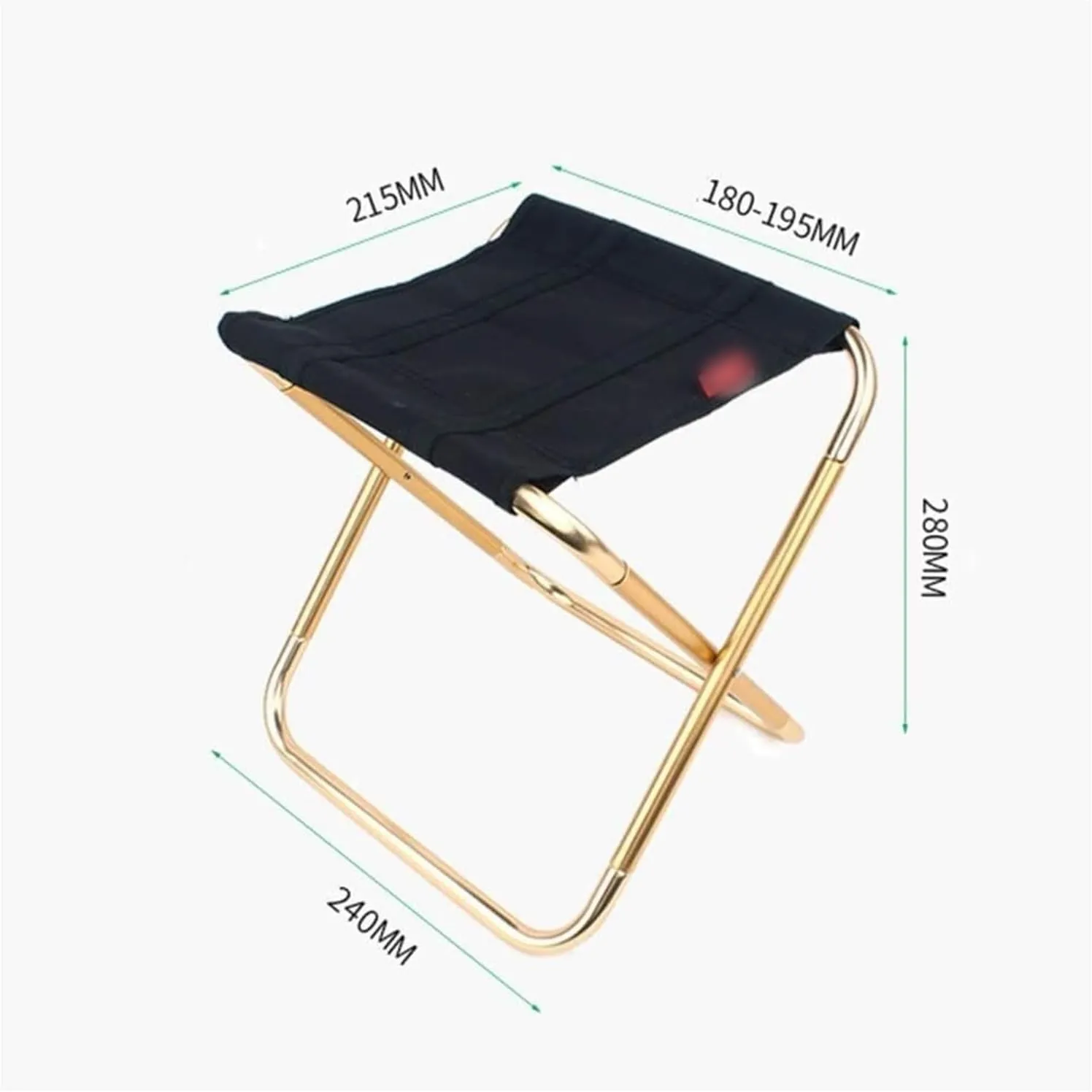 Outdoor Mini Folding Seat,Portable seat,Portable Folding Chair Aluminum Alloy Fishing Chair Barbecue Stool Folding