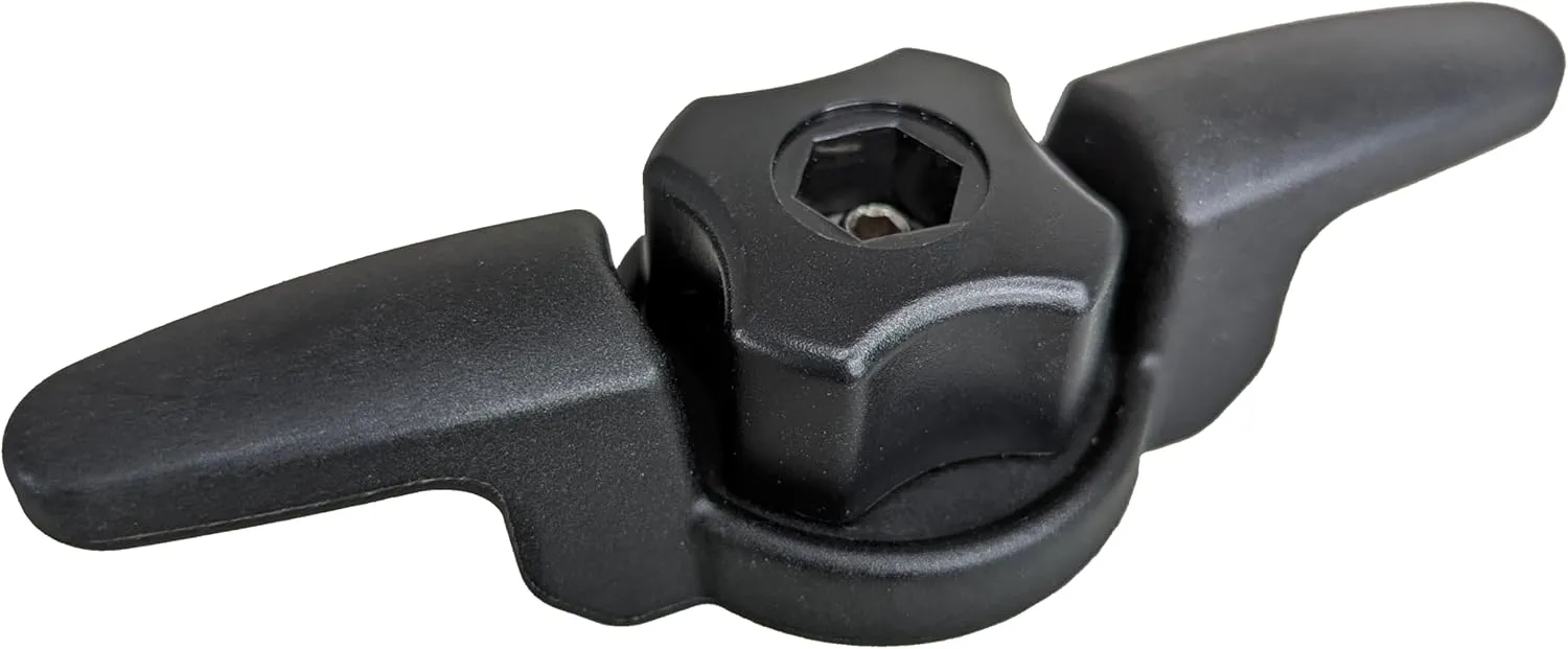 Pactrade Marine Kayak Cleat - 4-Inch Kayak Anchor Cleat for Kayak Rails | Create Attachment Points for Gear & Lines | Portable Kayak Rail Accessories, Kayak Accessories for Fishing