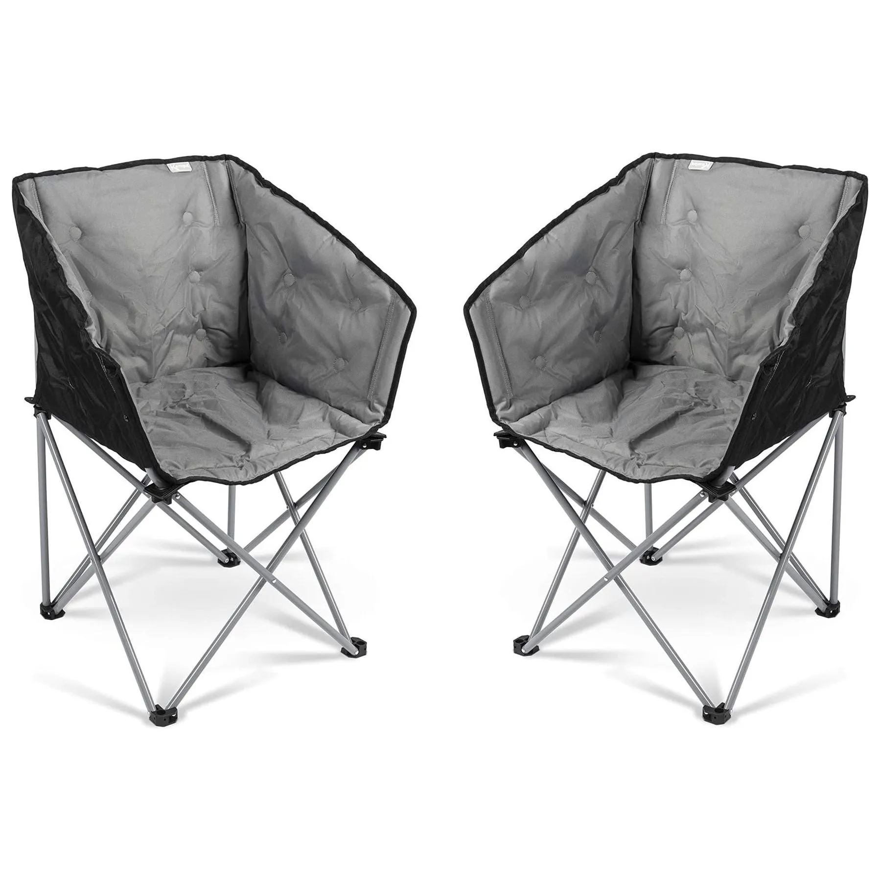 Pair of Kampa  Padded Camping Tub Chair