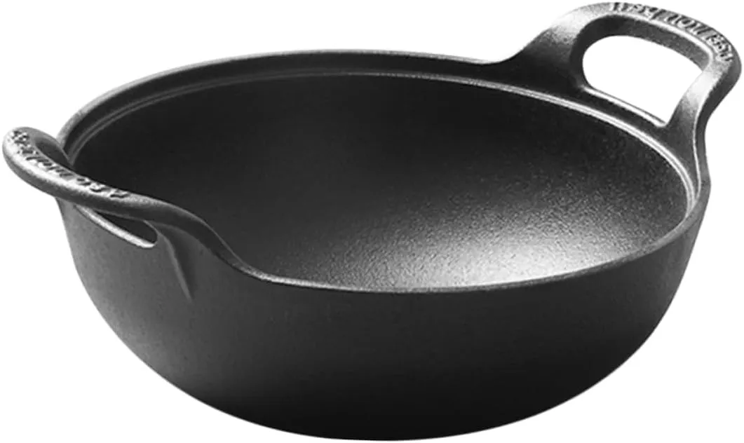 Pans Cast Iron Skillet Cooking Pot for Outdoor Camping Picnic Large Pot Removable Handle