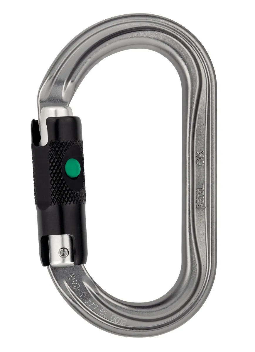 Petzl OK Ball-Lock Oval Carabiner