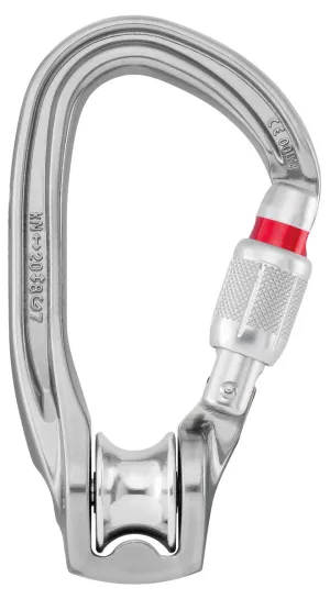 Petzl RollClip Z Screw-Lock Pulley Carabiner