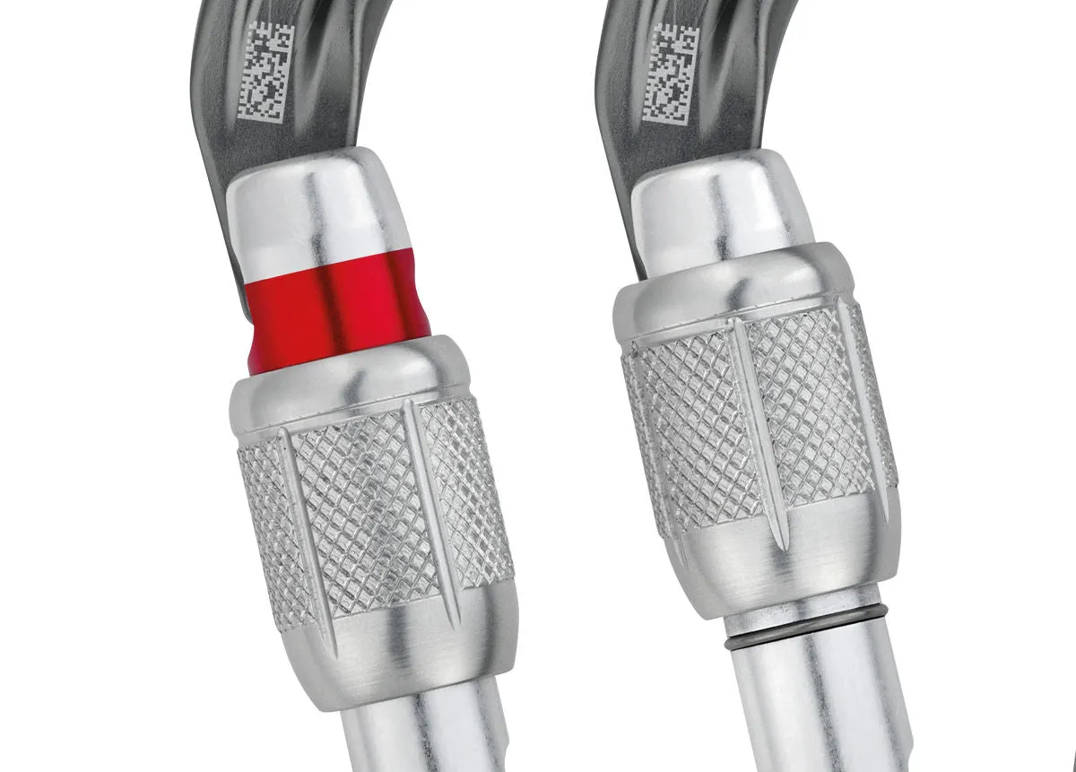 Petzl - WILLIAM - SCREW-LOCK - Black