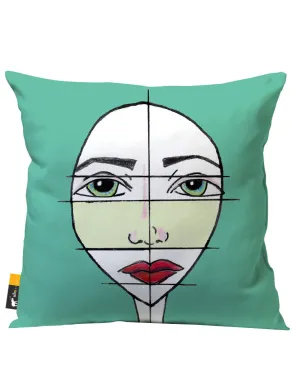 Pieces Of Me Outdoor Throw Pillow