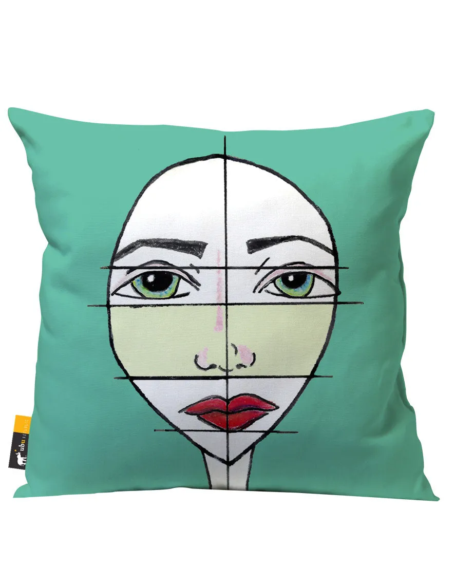 Pieces Of Me Outdoor Throw Pillow