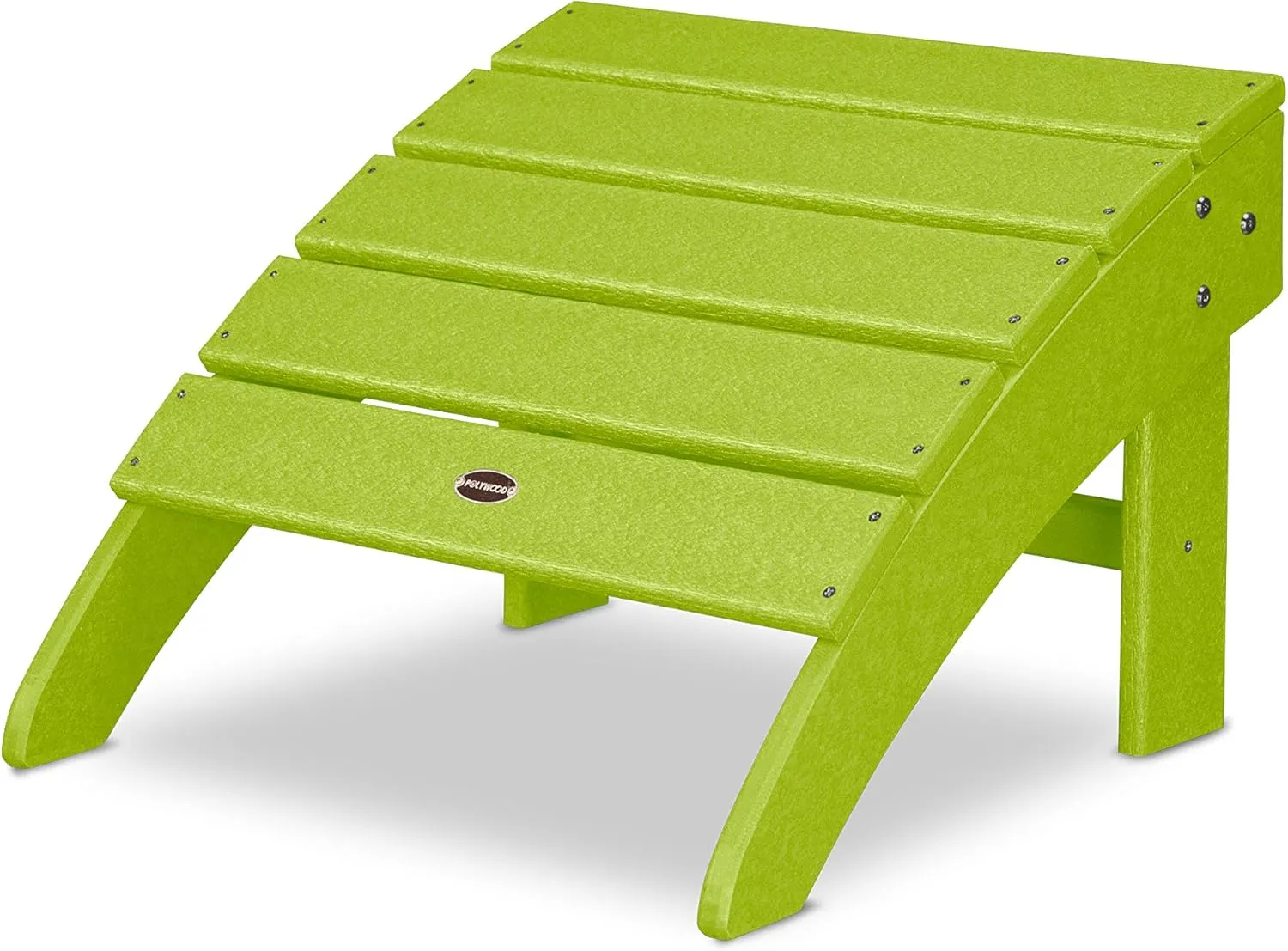 POLYWOOD® Palm Coast Ottoman, Lime