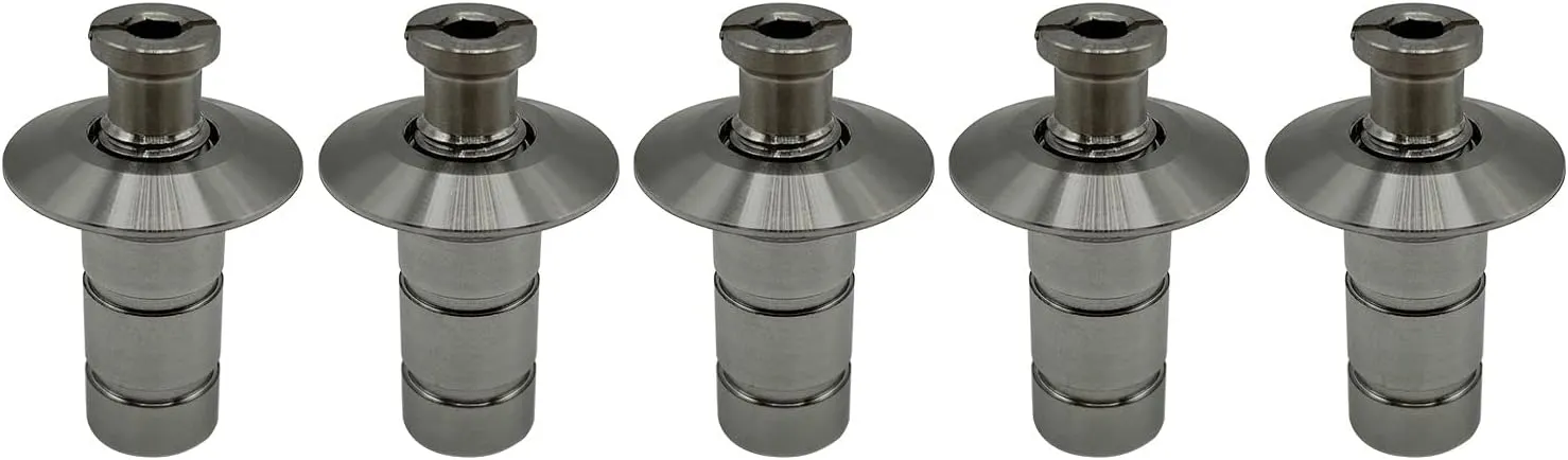 Poolzilla 5 Pack Stainless Steel Pool Cover Anchors for Concrete and Pavers, Made of High Grade SS 304 for Added Durability
