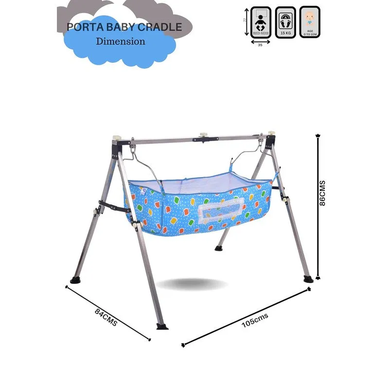 Porta Compact Folding Baby Cradle (0-6 Months)