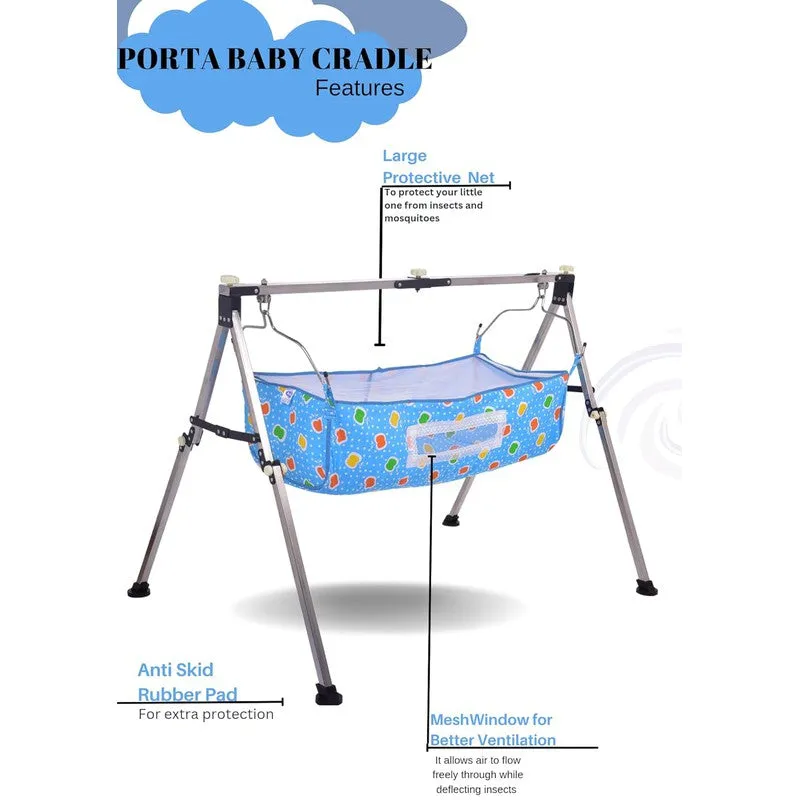 Porta Compact Folding Baby Cradle (0-6 Months)