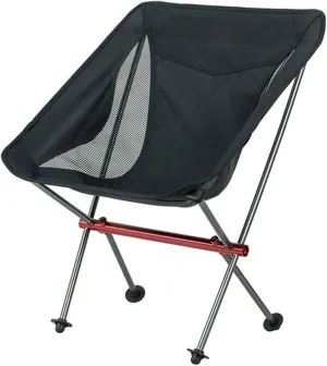 Portable Folding Camping Chair, Lightweight Aluminum Alloy Frame, Breathable Mesh Fabric, 2 Cup Holders, Carry Bag, for Outdoor Travel, Fishing, Camping