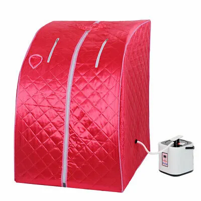 Portable Home Steam Sauna Spa Weight Loss Slimming Bath Indoor 2L Personal Gift