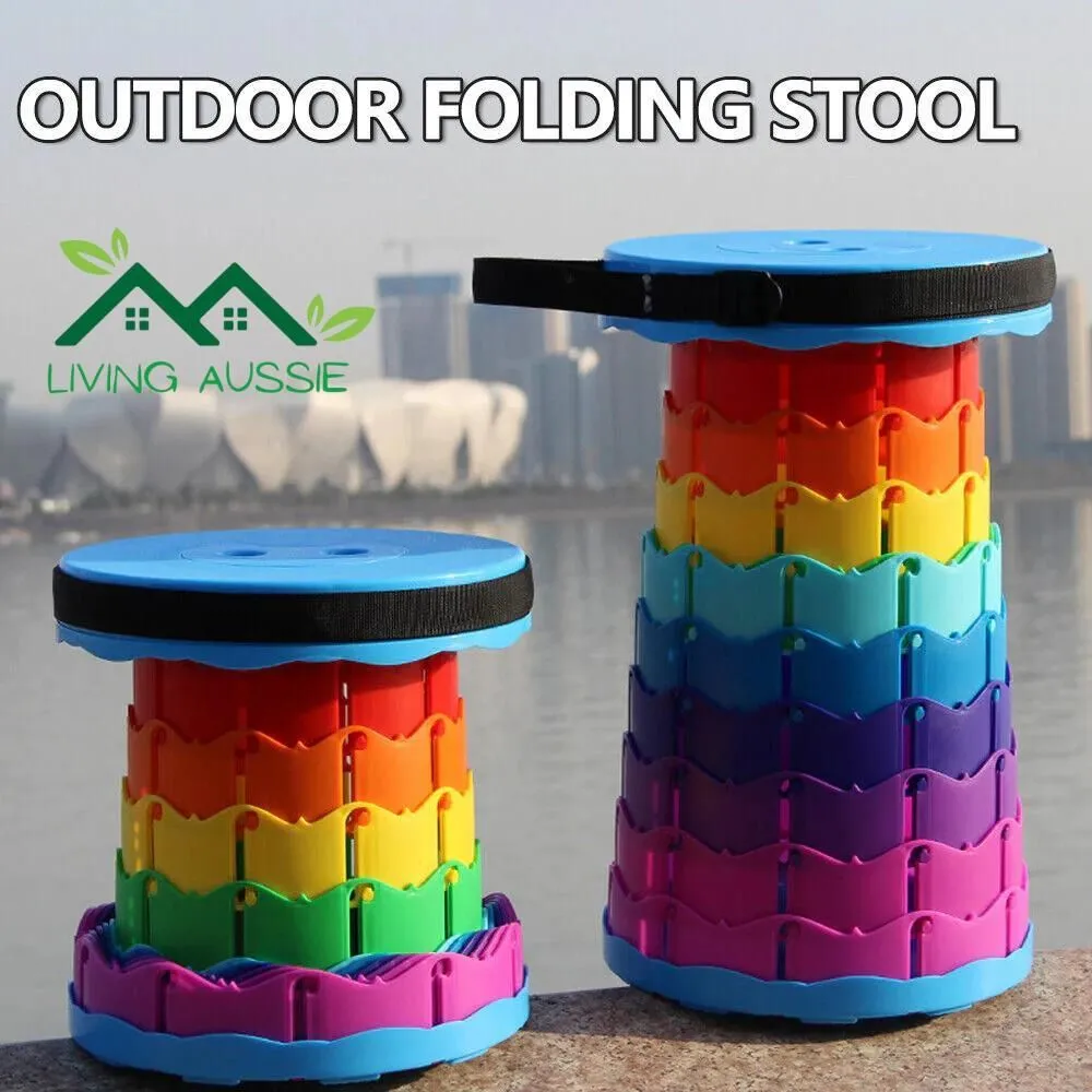Portable Retractable Folding Stool