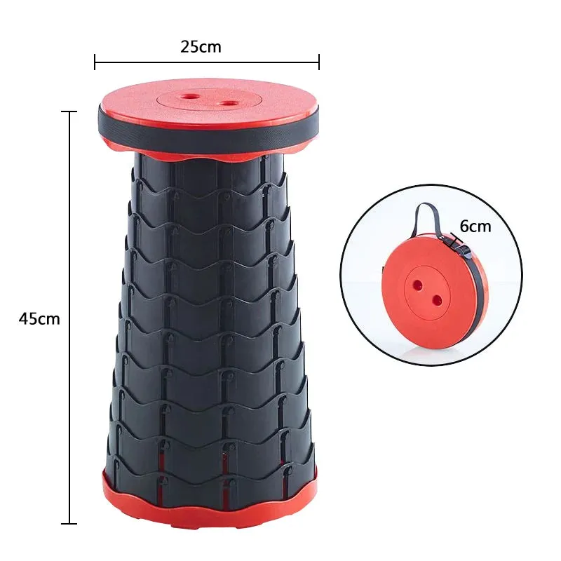 Portable Round Folding Accordion Chair