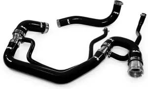 PPE - Silicone Coolant Hose Kit (Black) 119020200 Compatible with GM 2006-2010 Duramax LBZ / LMM