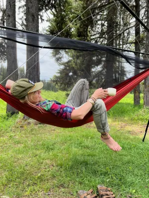 Premium Netted Hammock