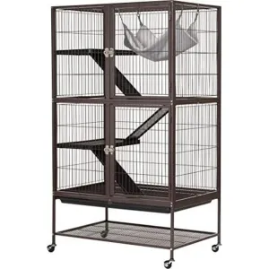 Prevue Ferret Delight Cage Java Hammertone 31X20X54