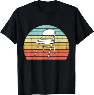 Pro Wrestling Steel Folding Chair Vintage Funny Wrestling T-Shirt