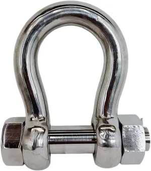 Prolinemax Marine Stainless Steel T316 1" Bolt Pin Anchor Shackle 10,000 Lbs WLL