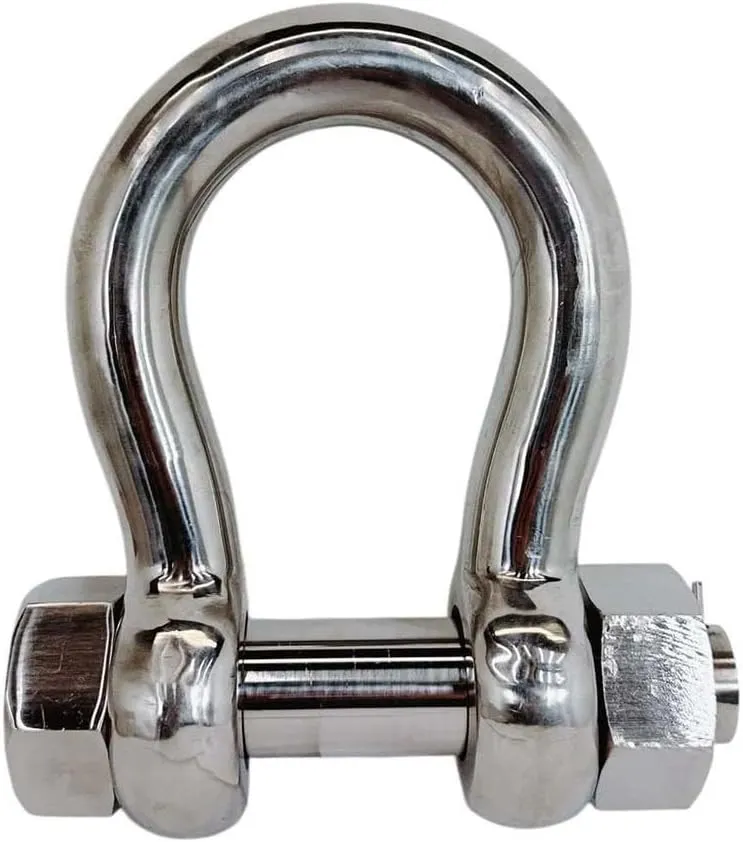 Prolinemax Marine Stainless Steel T316 7/8" Bolt Pin Anchor Shackle 8,000 Lb WLL