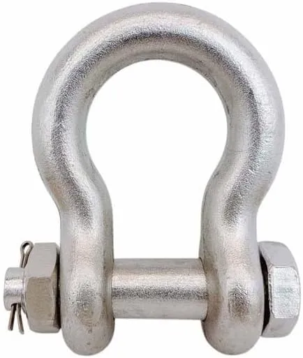 Prolinemax Marine Stainless Steel T316 Drop Forged 7/8" Bolt Pin Anchor Shackle 8,000 Lbs WLL