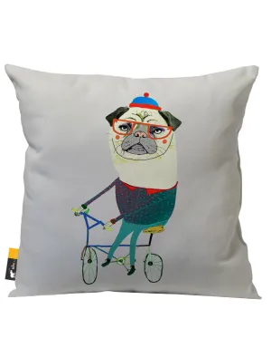 Puga Muga Outdoor Throw Pillow