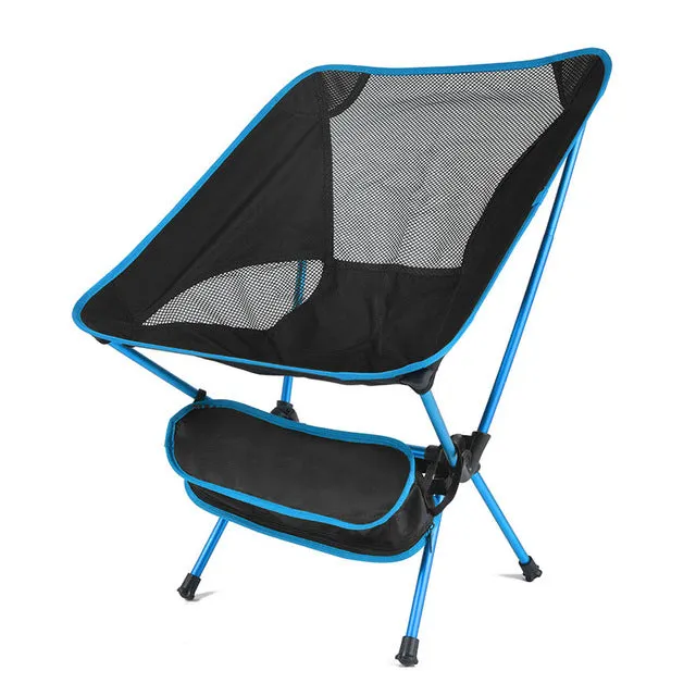 Quality Portable Fishing Travel Outdoor Product diversity Hiking Camping Outdoor Chair Tools Beach Chair Chair Top choice Seat Folding Ultralight High Picnic