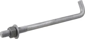 Reaowazo 260293 5/8 x 12-Inch Anchor Bolt, 10-Pack